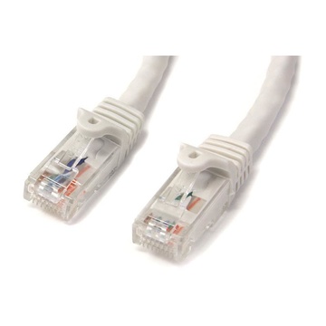 STARTECH Cavo patch antigroviglio UTP RJ45 Cat6 Gigabit 15 m bianco - Cavo patch 15 m