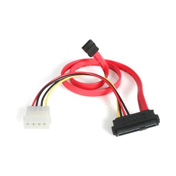 Cavo sas 29 pin a sata e alimentazione lp4, 45 cm