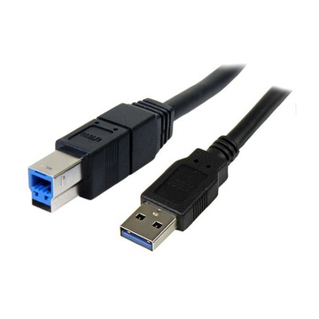 STARTECH Cavo USB 3.0 SuperSpeed 3 m A a B - M/M, colore nero