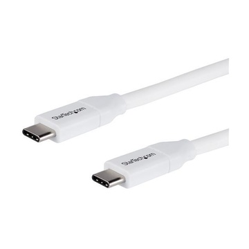 STARTECH Cavo USB-C a USB-C 5A PD - M/M - Bianco - 4m - USB 2.0 - Conforme USB-IF