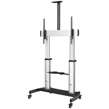 STARTECH .com Mobile TV Stand girevole su ruote - Carrello porta TV resistente per schermi da 60-100