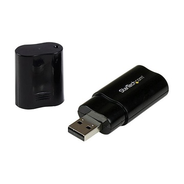 STARTECH Scheda Audio Esterna Stereo USB 2.0 - Adattatore esterno scheda audio Stereo USB 2.0 a 3,5 mm Jack audio