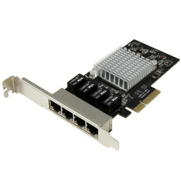 STARTECH PCIe Gigabit Power over Ethernet a 4 porte - Adattatore PCI express - Intel I350 NIC