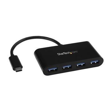 STARTECH Hub USB 3.0 a 4 porte - USB-C a 4 USB-A - Alimentazione a bus