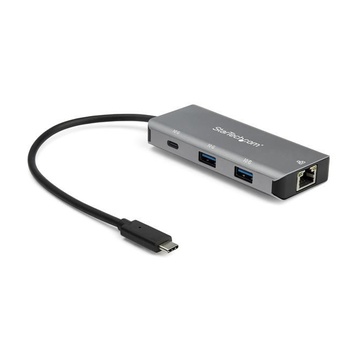 STARTECH Hub USB-C a 3 porte con porta LAN - 10 Gbps - 2 USB-A e 1 USB-C