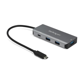 STARTECH Hub USB-C a 4 porte con Power Delivery- 10 Gbps - 3 USB-A e 1 USB-C