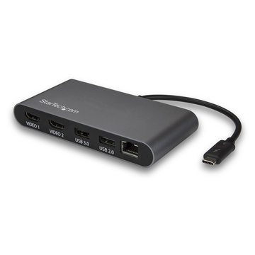 STARTECH Mini Docking Station Thunderbolt 3 per Portatili - Doppio HDMI - 4k 60Hz