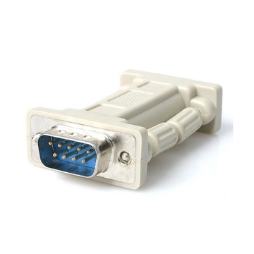 STARTECH Null Modem Adapter DB9 Male - DB9 Female Grigio