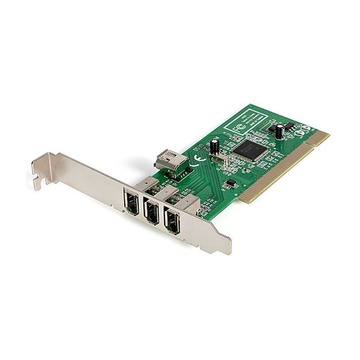 STARTECH Scheda adattatore FireWire 1394a PCI a 4 porte - 1 interna 3 esterne