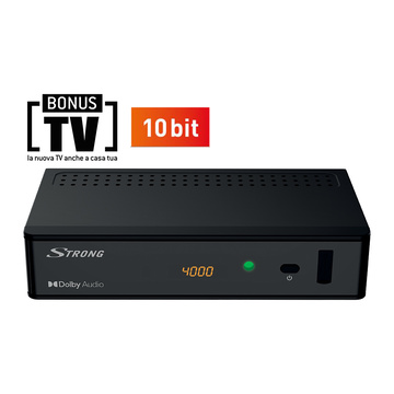 Strong Ricevitore Terrestre ad alta definizione DVB-T2 HDMI Dolby Audio