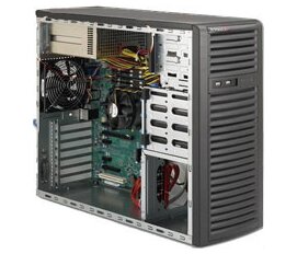 Superchassis 732i-r500b midi tower nero 500 w