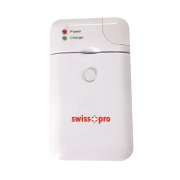 Swiss Pro C-734U Caricabatterie Universale Litio 3 in 1 Auto/Rete/USB Bianco