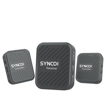 Synco G1 (A2) Grey Sistema Wireless - 2 Trasmettitore + 1 Ricevitori