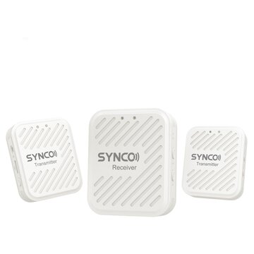 Synco G1 (A2) White Sistema Wireless - 2 Trasmettitore + 1 Ricevitori