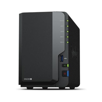 SYNOLOGY DiskStation DS220+ NAS J4025 LAN Compatta 