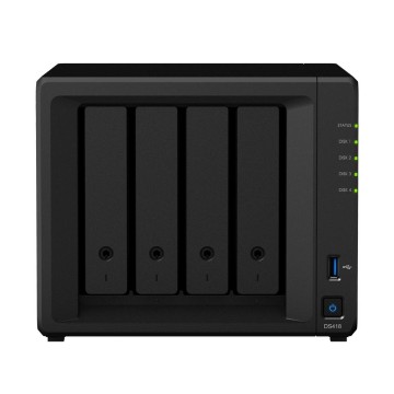 SYNOLOGY DS418 NAS Mini Tower ethernet LAN 