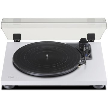 Teac TN-180BT-A3 Giradischi con Trasmissione a Cinghia Nero, Bianco