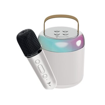 Techmade speaker karaoke white