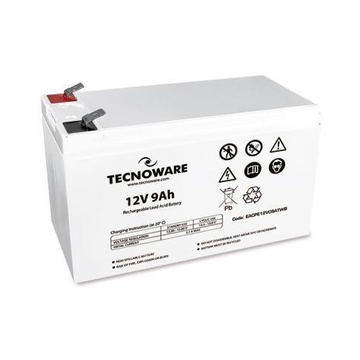 Tecnoware 9Ah Lead Acid Acido piombo (VRLA) 12 V