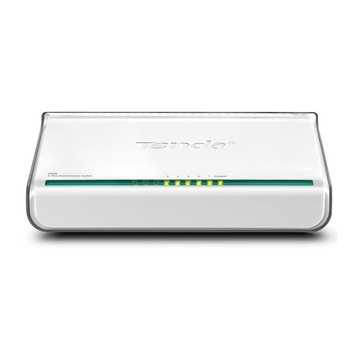 TENDA 5-Port Fast Ethernet Switch Non gestito Bianco