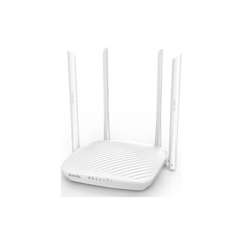 F9 router wireless gigabit ethernet banda singola (2.4 ghz) 4g bianco