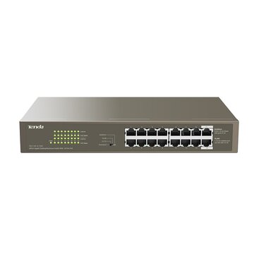 Teg1116p-16-150w-eu switch di rete non gestito gigabit ethernet (10/100/1000) supporto power over ethernet (poe) bronzo