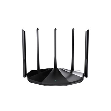 TENDA TX2 Pro router wireless Gigabit Ethernet Dual-band (2.4 GHz/5 GHz) Nero