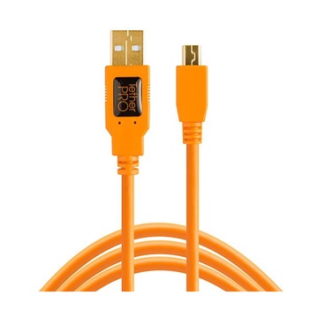Tether Tools TetherPro USB 2.0 A/MiniB 5 Pin 4,6m Orange