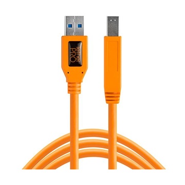 Tether Tools TetherPro USB 3.0 A-B Stecker 4,6m orange