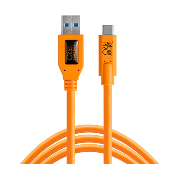 Tether Tools USB 3.0 a USB-C 4,60m arancione