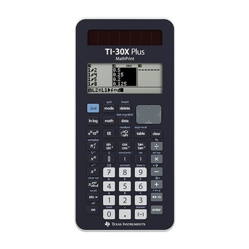 Texas Instruments TI-30X Plus MathPrint Tasca Calcolatrice scientifica Nero