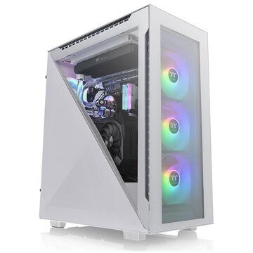 Thermaltake Divider 500 TG Snow ARGB Midi Tower Bianco