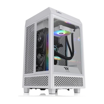 Thermaltake The Tower 100 Snow Mini Tower Mini ITX Bianco