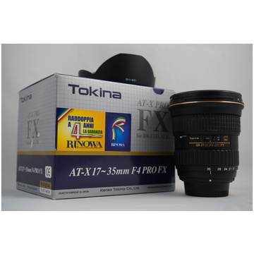 Tokina 17-35mm f/4.0 AT-X Pro-FX (IF) Nikon Usato
