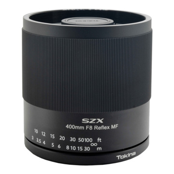 Tokina SZX 400mm f/8 Reflex MF Canon
