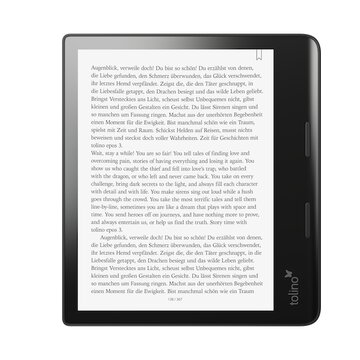 Epos 3 lettore e-book touch screen 32 gb wi-fi nero