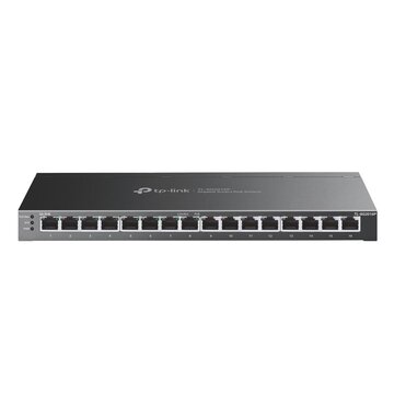 Tl-sg2016p switch di rete l2/l3/l4 gigabit ethernet (10/100/1000) supporto power over ethernet (poe) nero