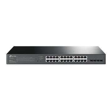 TP-Link TL-SG2428P Switch di rete Gigabit Ethernet Supporto PoE Nero