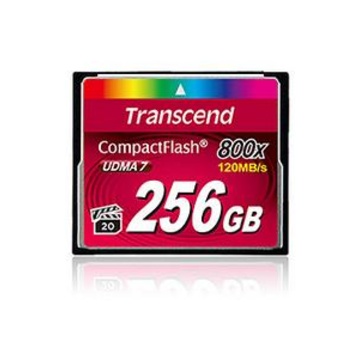 Transcend 256GB 800x CF CompactFlash