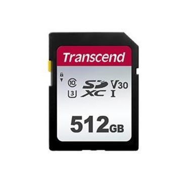 Transcend 300S 512 GB SDXC Classe 10 NAND