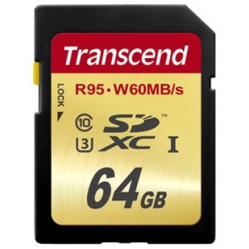 Transcend 64GB SDXC UHS-I U3 Card