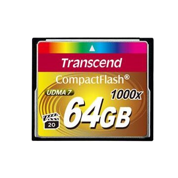 Transcend CompactFlash Card 1000x 64GB MLC