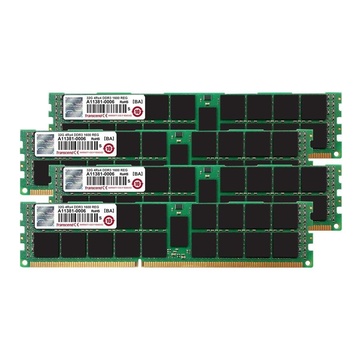 Transcend JetRam TS128GJMA534P 128 GB 4 x 32 GB DDR3 1600 MHz Per Server