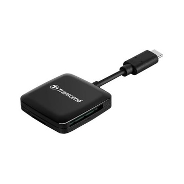 Transcend RDC3 USB 3.2 Gen 1 (3.1 Gen 1) Type-C Nero