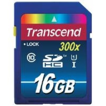 Transcend 16GB SDHC Classe 10 UHS-I 300x