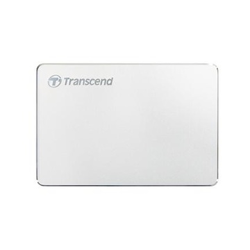 Transcend StoreJet 25C3S 1000 GB Argento