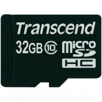 Transcend TS32GUSDC10 32GB MicroSDHC Classe 10