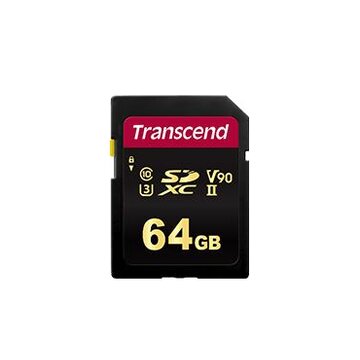 Transcend SDXC 64GB NAND Classe 10 V90 U3