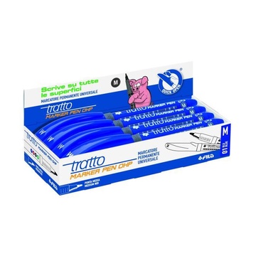 Tratto 806701 evidenziatore Blu 8 pezzo(i)