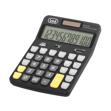 TREVI EC 3775 Calcolatrice finanziaria Nero